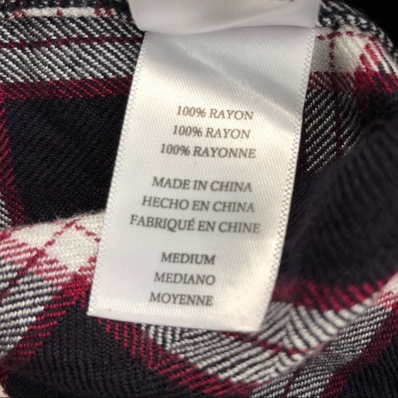 Rails Hunter Plaid Flannel Button Down Shirt - Picture 12 of 14